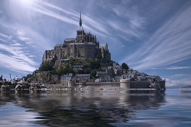 Το μεσαιωνικό νησί της Γαλλίας Μον Σαιν Μισέλ